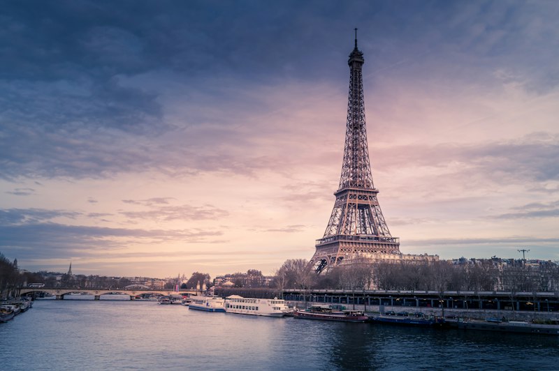 Tháp Eiffel & Khải Hoàn Môn Paris